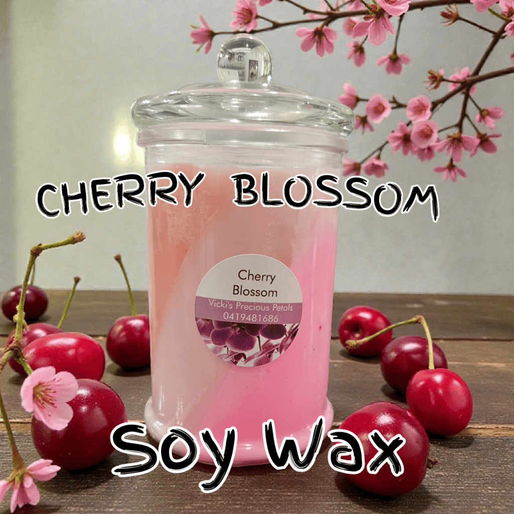 Made in Australia with soy wax.