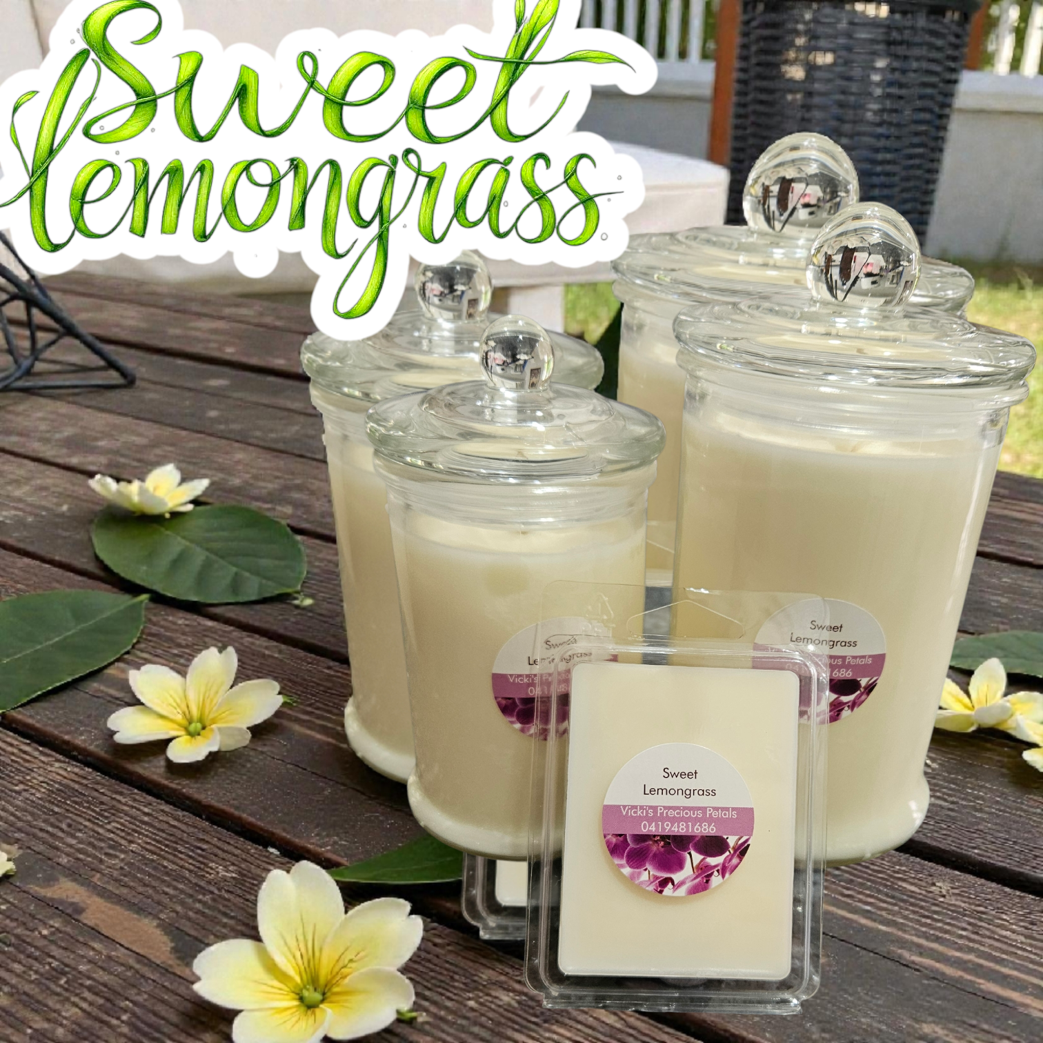 A fragrant, tropical grass, zesty lemon notes
