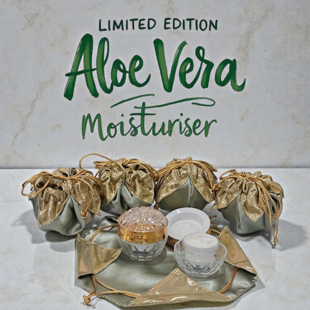 Jars of Aloe Vera Moisturiser