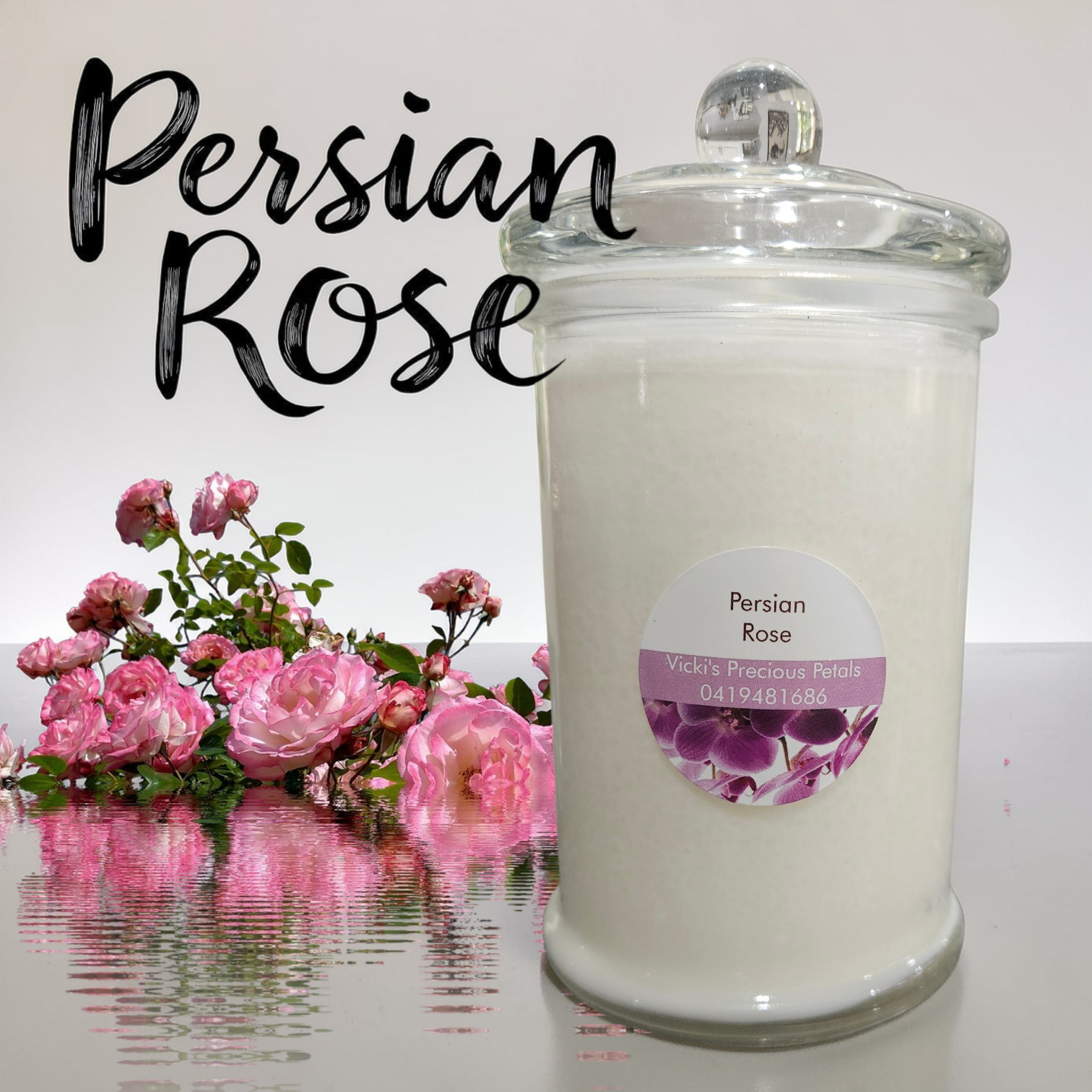 Persian Rose Candle